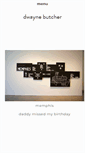 Mobile Screenshot of dwaynebutcher.com